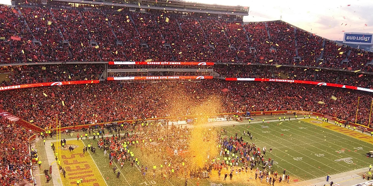 This fan has more Kansas City Chiefs memorabilia than anyone else